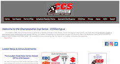 Desktop Screenshot of ccsracing.us